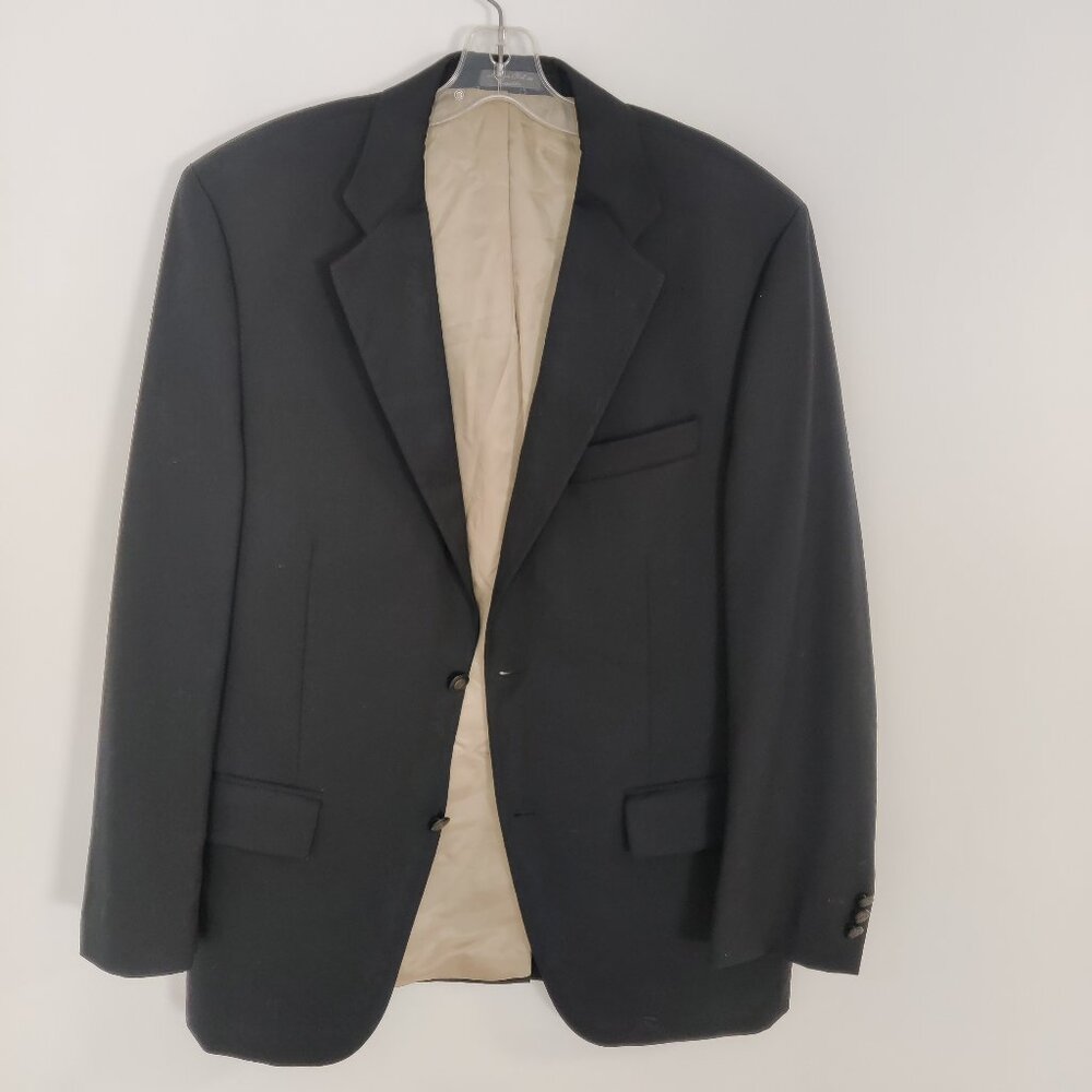 Profilo Men's Blazer Jacket Size 40R 100% Wool Old Money Quiet Luxury